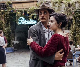 Une scène du film Martin Eden