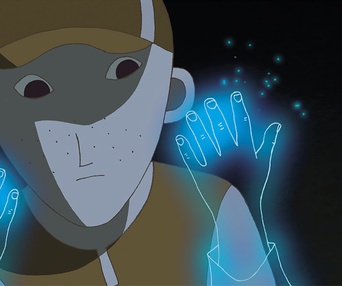 Une scène du film Phantom Boy