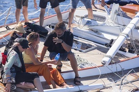 Une scène du film Adrift Une scène du film Adrift