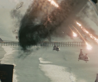 Une scène du film Battle: Los Angeles