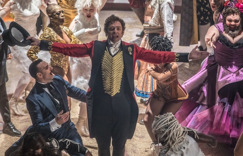 Une scène du film The Greatest Showman
