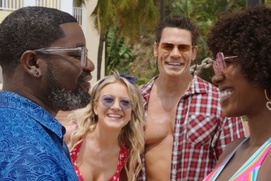 Une scène du film Vacation Friends