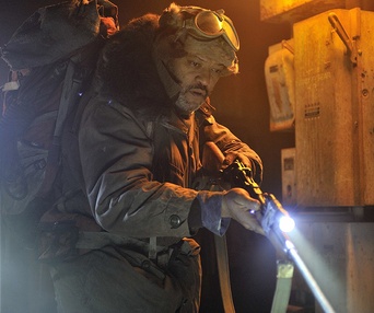 Une scène du film The Colony
