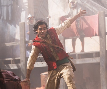 Une scène du film Aladdin