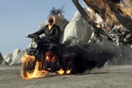 Une scène du film Ghost Rider: Spirit of Vengeance