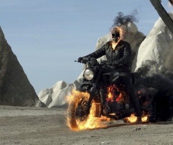 Une scène du film Ghost Rider: Spirit of Vengeance