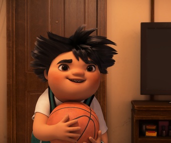Une scène du film Abominable