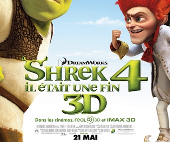 Affiche du film Shrek 4 il était une fin