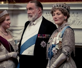 Une scène du film Downton Abbey