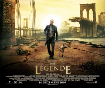 Affiche du film Je suis une légende