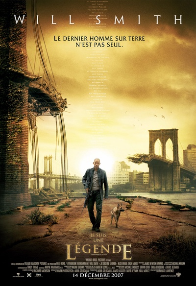Affiche du film Je suis une légende