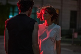 Une scène du film Challengers Une scène du film Challengers