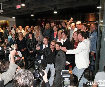 Sur le tapis rouge de Gerry