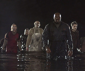 Scène du film La terre des morts