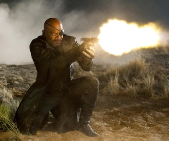 Une scène du film The Avengers