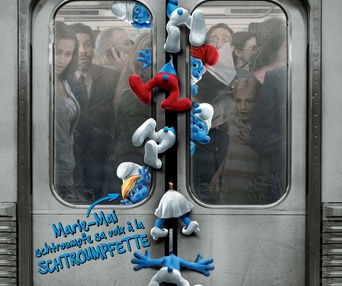 Affiche du film Les Schtroumpfs