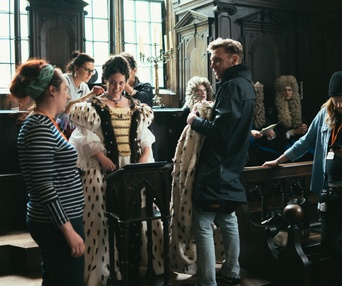 Une scène du film The Favourite
