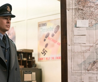 Une scène du film Allied