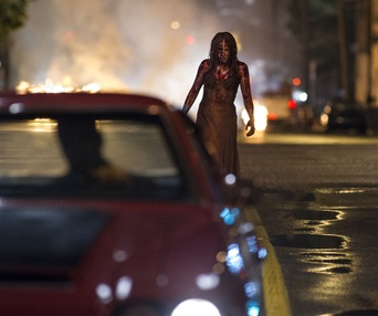 Une scène du film Carrie