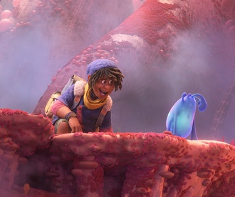 Une scène du film Strange World
