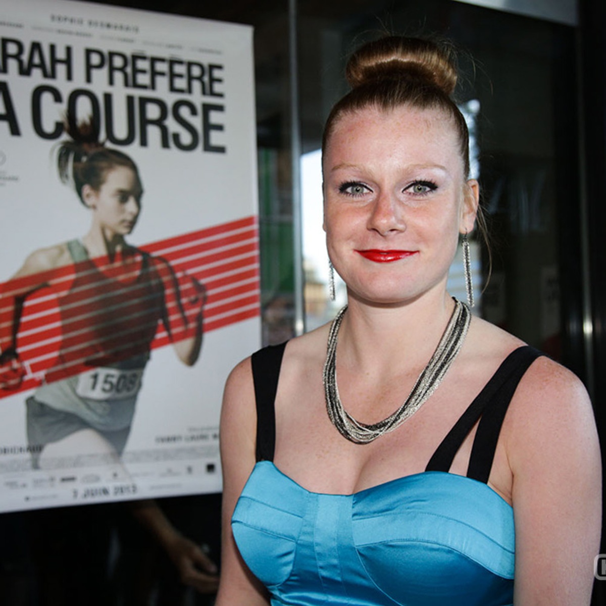 Sur le tapis rouge de Sarah préfère la course