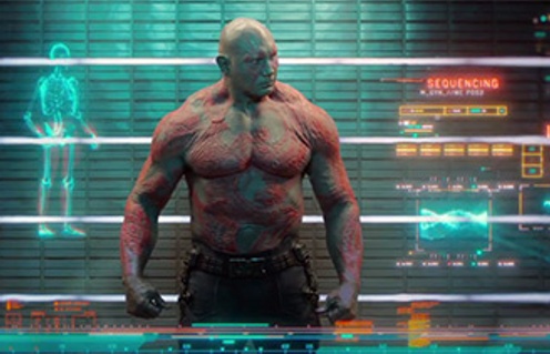 Une scène du film Guardians of the Galaxy