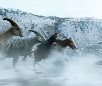 Une scène du film Jurassic World: Dominion