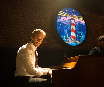 Une scène du film La la land
