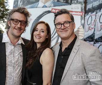 Sur le tapis rouge du film 9 le film