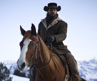 Une scène du film Django Unchained