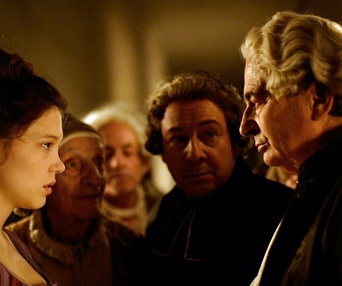 Une scène du film Les adieux à la reine