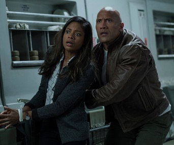 Une scène du film Rampage
