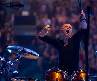 Une scène du film Metallica Through the Never