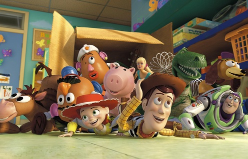 Une scène du film Toy Story 3