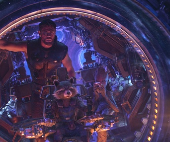 Une scène du film Avengers: Infinity War