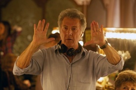 Sur le plateau du film Quartet