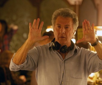Sur le plateau du film Quartet