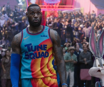 Une scène du film Space Jam: A New Legacy
