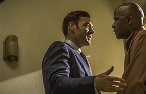 Une scène du film Le justicier
