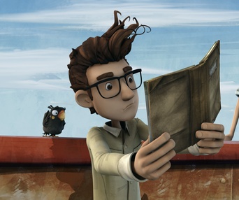 Une scène du film Nelly et Simon : Mission Yéti