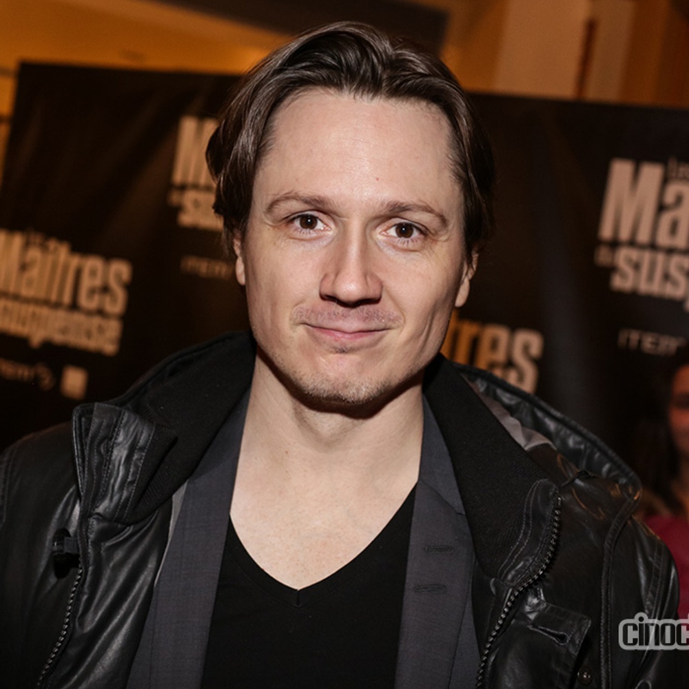 Sur le tapis rouge de Les maîtres du suspense