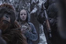 Une scène du film War for the Planet of the Apes
