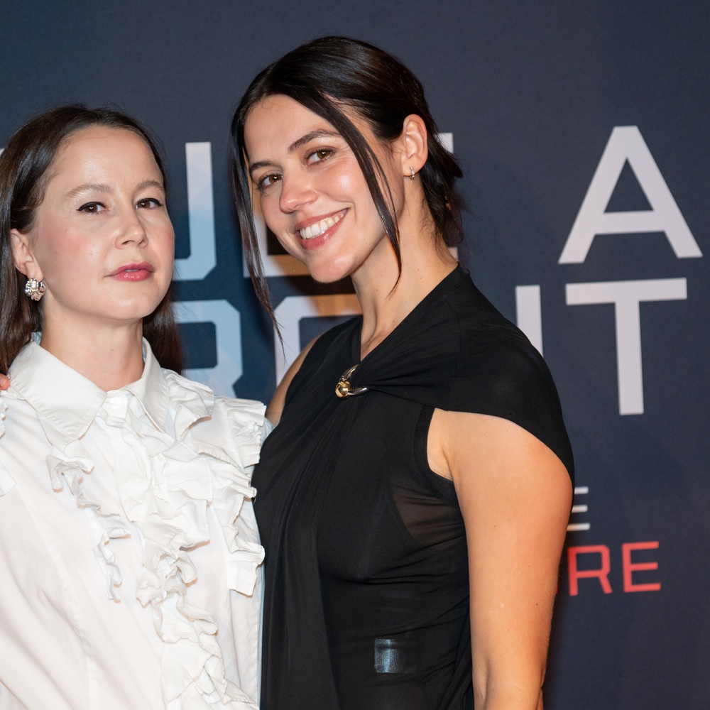 Première du film Seule au front (Out Standing)