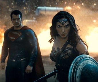Une scène du film Batman v Superman: Dawn of Justice