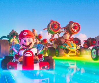 Une scène du film The Super Mario Bros. Movie