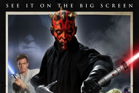 Affiche du film Star Wars épisode 1: La menace fantôme