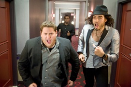 Russell Brand et Jonah Hill dans Get Him to the Greek Russell Brand et Jonah Hill dans Get Him to the Greek