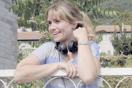 Sur le plateau du film Suzanne