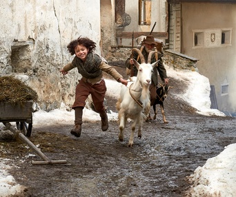 Une scène du film Heidi