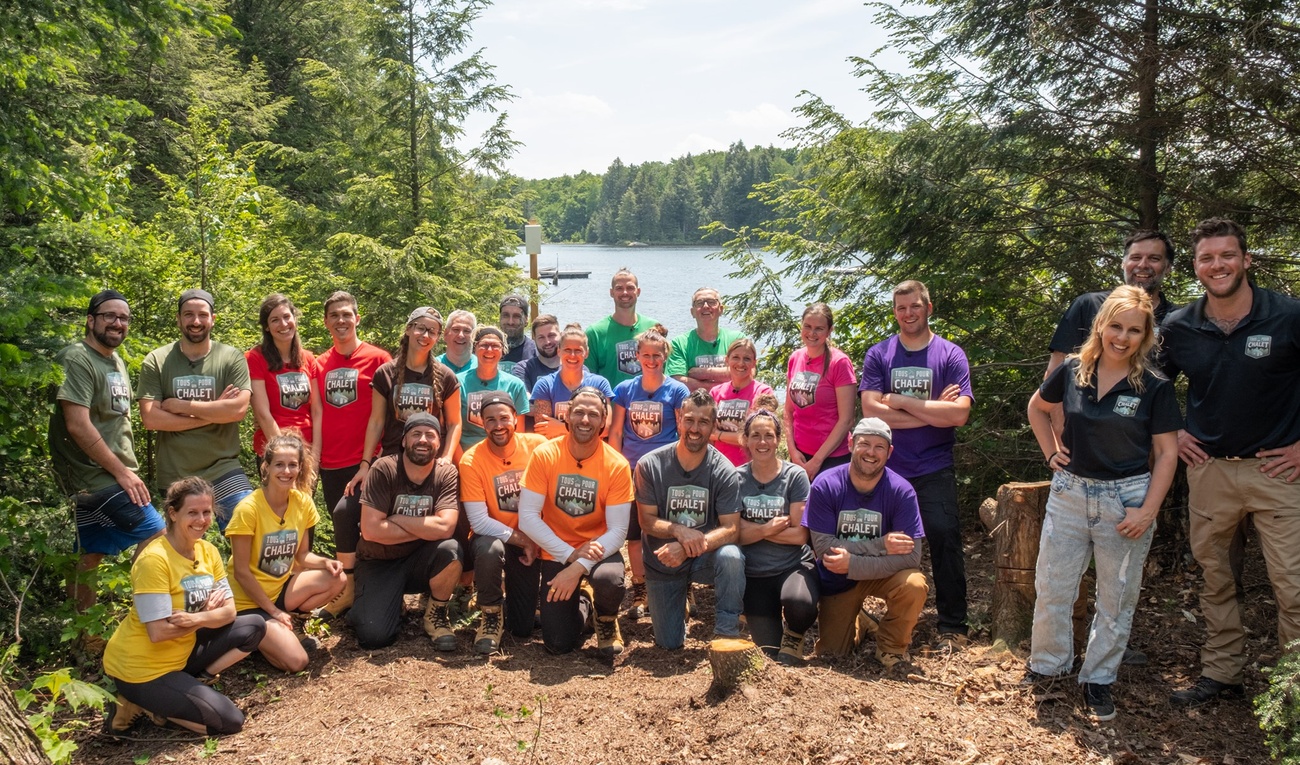 Image de l'article Un dernier défi exténuant pour les finaliste de la 4e saison de Tous pour un chalet